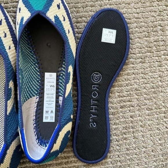 Rothy Rothy’s The Flat in Moroccan Blue
